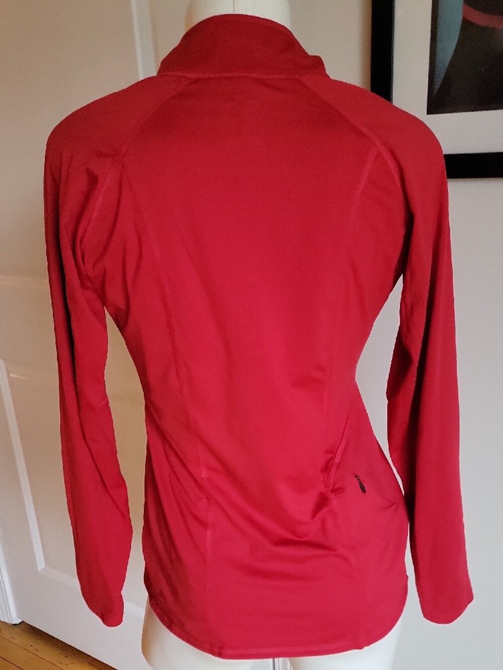 Mountain Hardwear Red Performance Technical Quarter Zip Pullover Small S - Picture 3 of 7